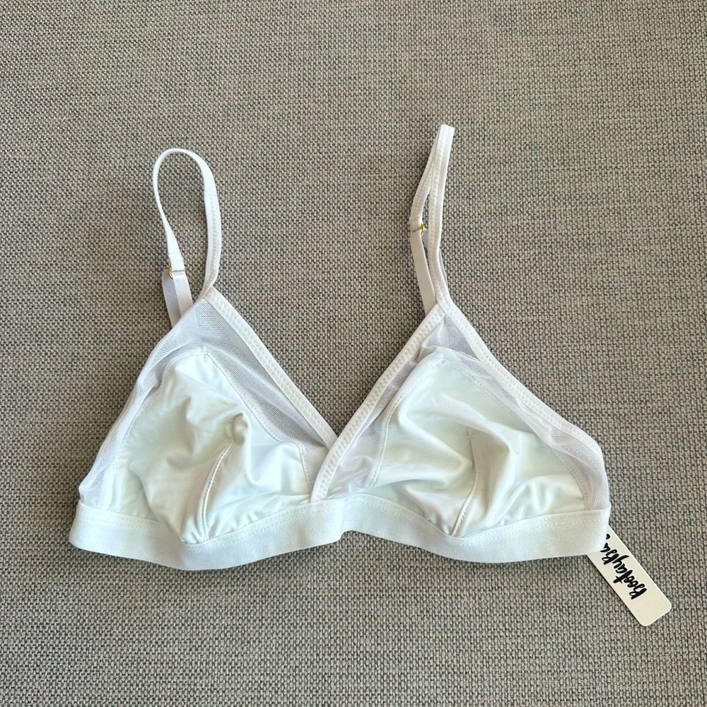 White BootayBag Bralette